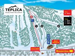 Skigebiet Teplica – Brezovica
