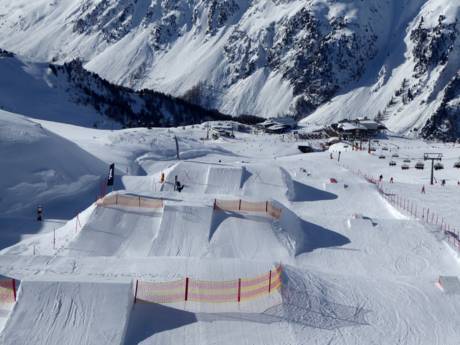 Snowparks Österreich – Snowpark Ischgl/Samnaun – Silvretta Arena