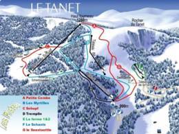 Skigebiet Le Tanet