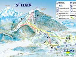 Skigebiet Saint-Léger-les-Mélèzes