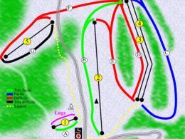 Skigebiet Bleymard Mont Lozère