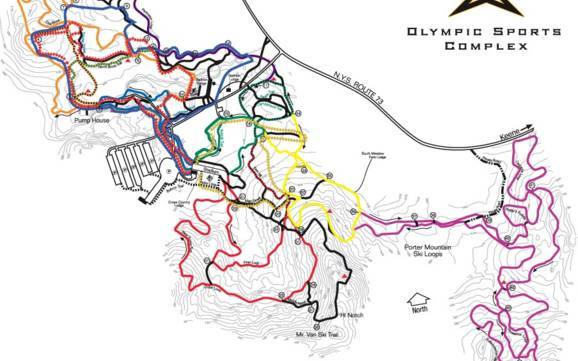 Langlauf Appalachen – Langlauf Whiteface – Lake Placid