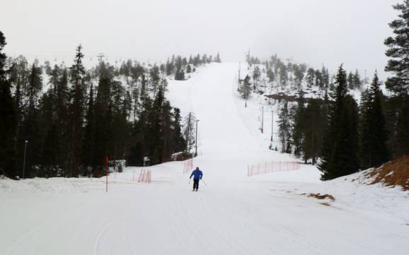 Skifahren in Nordösterbotten