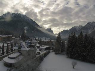 Apparthotel Germania – Blick auf das Höhlensteintal