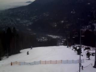 CZANTORIA - widok na kolej