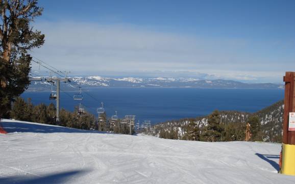 Skifahren am Lake Tahoe