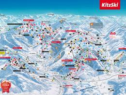 Pistenplan Kitzbühel/Kirchberg – KitzSki