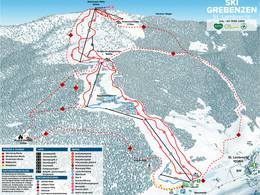 Pistenplan Grebenzen – St. Lambrecht