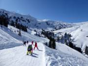 Herrliche Pisten warten am Ganzer X-press