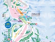 Pistenplan Aizu Kogen Nango