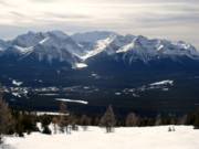 Blick auf den Lake Louise