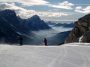 Start der bekannten Forcella Rossa