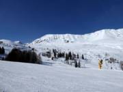 Blick zum Plansegg in Serfaus
