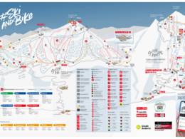 Pistenplan Pal/Arinsal – La Massana (Vallnord)