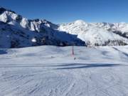 Breite Pisten an der Weißspitzbahn