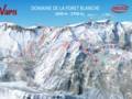 Pistenplan Vars/Risoul – La Forêt Blanche