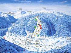 Pistenplan Bačova Roveň – Vyšná Boca