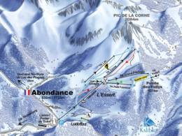 Skigebiet L'Essert – Abondance