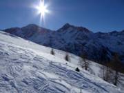 Blick über das Skigebiet St. Jakob
