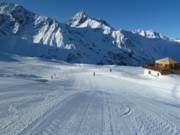 Die Ersten auf den Pisten