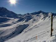 Sonnenschein und Pulverschnee in Les Arcs