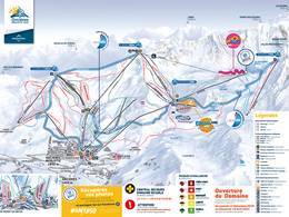 Skigebiet Orcières Merlette 1850