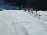 Übungsgelände direkt an der Talstation