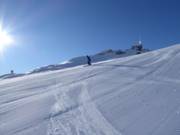 Erstklassige Pistenqualität: Mitterjoch