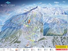 Pistenplan Revelstoke Mountain Resort