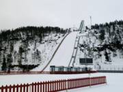 Die Sprungschanzen von Ruka