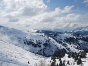 Blick vom Mont Vores zum Mont Rond