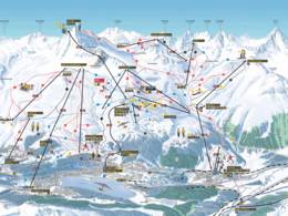 Pistenplan St. Moritz – Corviglia