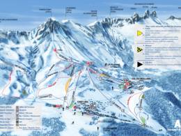 Skigebiet Albiez-Montrond