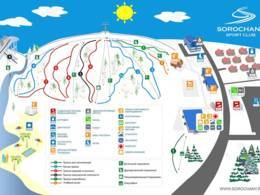 Skigebiet Sorochany – Kurovo