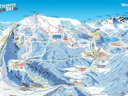 Pistenplan Paganella – Andalo