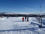 Blick vom Gipfel in Tandådalen