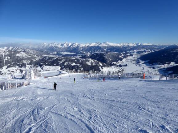 Blick vom Aineck in den Lungau