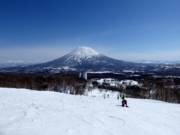 Abfahrt zum Niseko Village