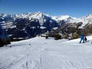 Breite Pisten am Goldried