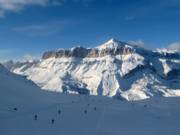 Blick auf den bekannten Sellastock von der Porta Vescovo