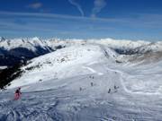 Blick über das Skigebiet Hochzeiger