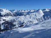 Blick auf Burg und Versettla