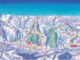 Pistenplan Brandnertal – Brand/Bürserberg