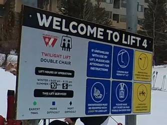 Twilight Double Chairlift