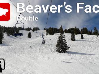 Beaver Face Double Chairlift